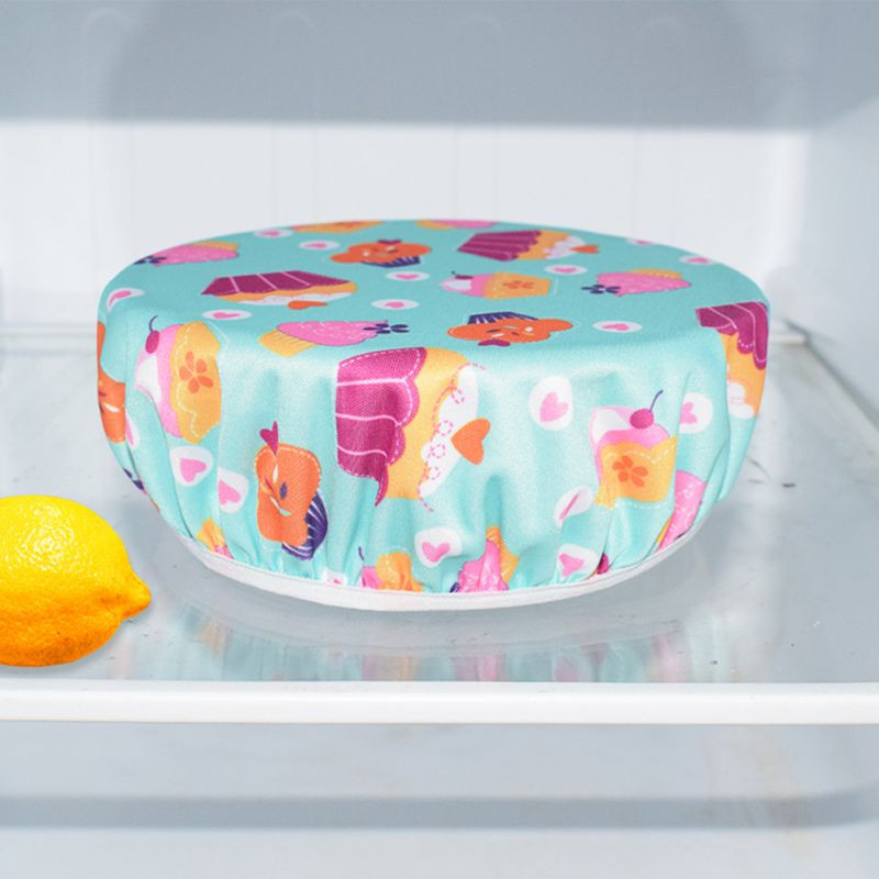 3Pc elastični rastezljivi poklopci za višekratnu upotrebu hermetički nepropusni omot za hranu Održavanje svježine Pečatna zdjela rastezljivi omot za pohranu kuhinjskog posuđa