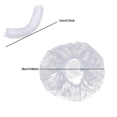 Прозрачно покритие за храна за еднократна употреба Пластмасово фолио Еластични капаци за храна за купи с плодове Съхранение Кухня Фолио за съхранение на свежа храна