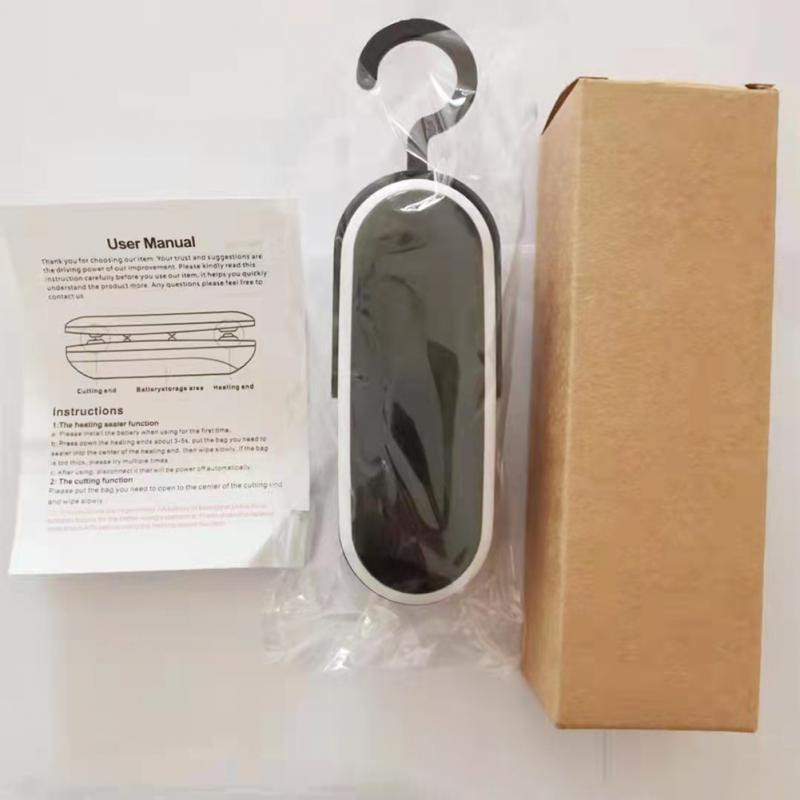 Virtuvės mini maišelių sandarinimo mašina Vakuuminis maisto sandariklis 2 viename šilumos sandariklis Rankinis nešiojamas maišų sandariklis Pakavimo mašinos maišų sandariklis