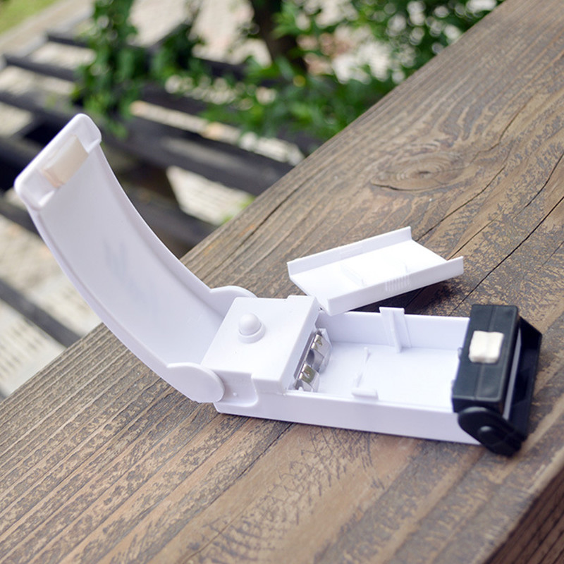 Преносим термоуплътнител Електрическа домакинска ръчна преса Уплътнител за храна Машина за опаковане на пластмасови торбички с магнитна основа Организиране