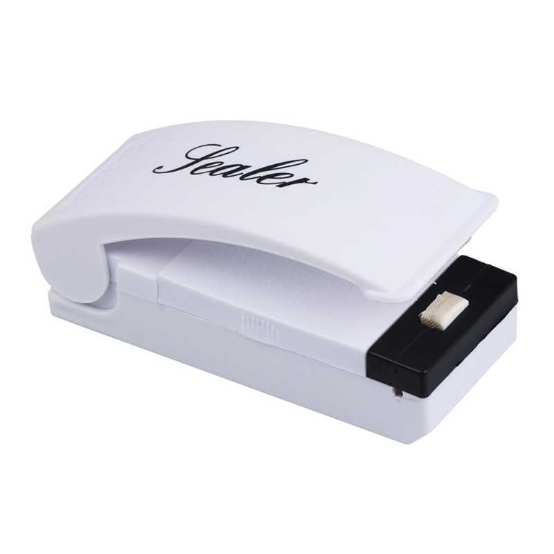 Преносим термоуплътнител Електрическа домакинска ръчна преса Уплътнител за храна Машина за опаковане на пластмасови торбички с магнитна основа Организиране