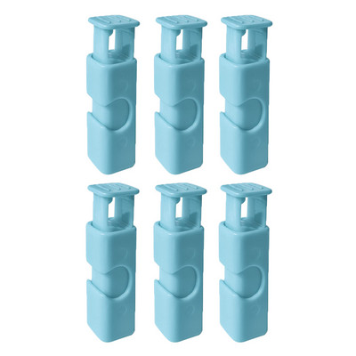 2/4/6PCS Уплътнителна скоба Щипка за чанта за съхранение на храна Снек Съхранение на прясна храна Щипки за уплътнителна чанта Уплътнителна скоба Кухненски инструмент за съхранение