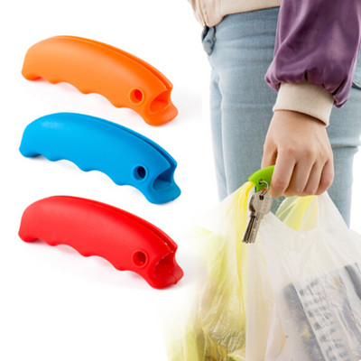Multifunction Shopping Bag Carrying Handle Tools Silicone Knob Relaxed Carry Shopping Handle Bag Clips Handler Kitchen Tools