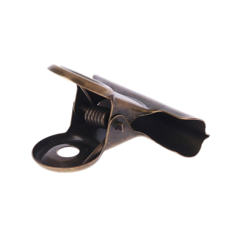 6 бр. Метални щипки за захващане на булдог Скоби за запечатване на чанта за храна Файл Подвързване на билети Картина Органайзер за пари Кухня Офис Училищни пособия