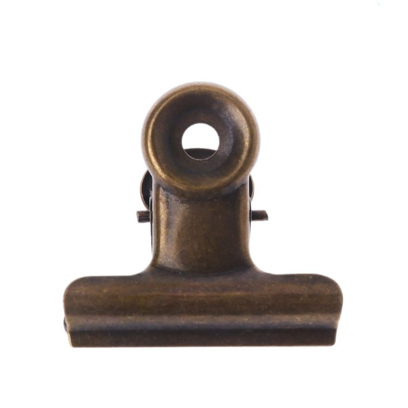 6 бр. Метални щипки за захващане на булдог Скоби за запечатване на чанта за храна Файл Подвързване на билети Картина Органайзер за пари Кухня Офис Училищни пособия