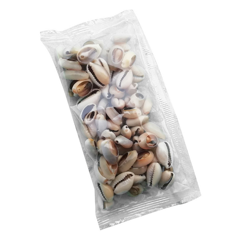 Направи си сам малки насипни изрязани плажни морски мъниста от естествена раковина Каури Каури Племенни бижута Занаятчийски аксесоари Дупки