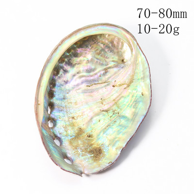 5PC Real Rainbow Abalone Shell Навигационен образец Fish Tank Aquaria Озеленяване Орнаменти Sage Divination Йога Медитация Декор