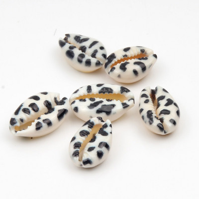 10 бр. Естествени морски раковини Смесен печат на цветя Декорация на раковини за изработка на бижута Направи си сам занаяти Coquillage Плажен декор 10-20 мм