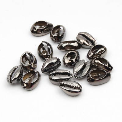 10 бр. Златни вени, изрязани от естествени морски раковини за изработка на бижута Направи си сам, занаяти Декорация на дома Coquillage Shell Beach Decor 10-20 mm