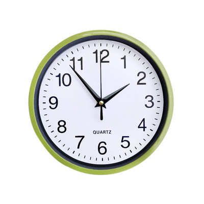 8-инчов кръгъл кварцов стенен часовник, светещ в тъмното, спалня, кухня, почистване, захранвана с батерии, игла, кратък номер, декорация на дома