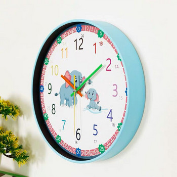 Cartoon Early Childhood Education Ρολόι τοίχου 8 ιντσών/12 ιντσών Ρολόι τοίχου Home Lovely Clock Δημιουργικό διακοσμητικό ρολόι τοίχου