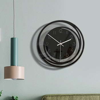 Ρολόι τοίχου Τύπος στρογγυλού δείκτη Αθόρυβο κρεμαστό ρολόι Φορητό με μπαταρία Επιτραπέζια ρολόγια Κήπος Εστιατόριο Διακόσμηση ξενοδοχείου