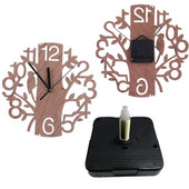 3 години гаранция Безшумен стенен механизъм за кварцов часовник, вал на механизма, 28 мм Направи си сам, части за ремонт на часовник Стенен часовник със стрелки