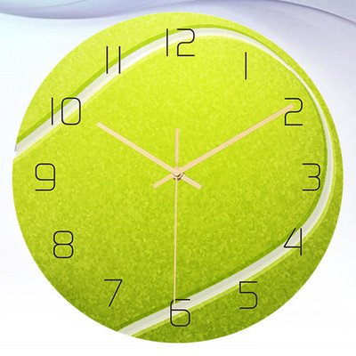 Стенен часовник за без звук Висяща топка за всекидневна Footable Home Design Decor Часовници Bedroom Party Ticking Gift Favor Decorations