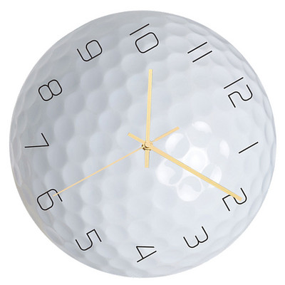 Стенен часовник за без звук Висяща топка за всекидневна Footable Home Design Decor Часовници Bedroom Party Ticking Gift Favor Decorations