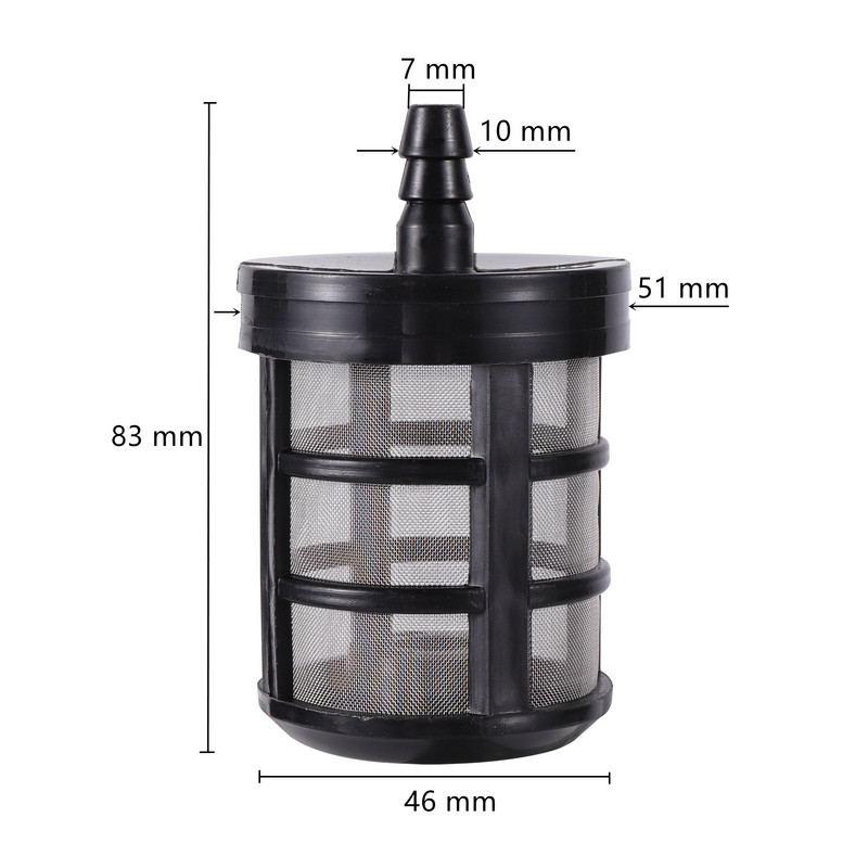 7/8/10/11/12/13 мм мрежест маркуч от неръждаема стомана, филтър, напоителна помпа, филтър, пръскачка, диафрагмена помпа за пръскачка, маслена помпа за миене на автомобили