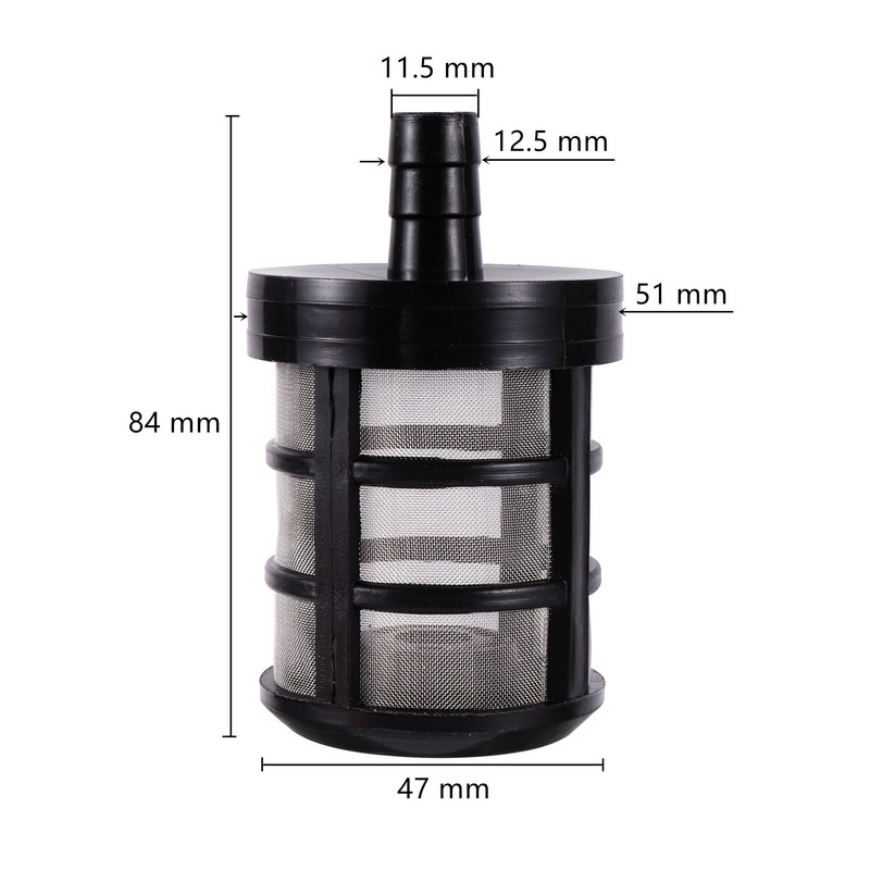 7/8/10/11/12/13 мм мрежест маркуч от неръждаема стомана, филтър, напоителна помпа, филтър, пръскачка, диафрагмена помпа за пръскачка, маслена помпа за миене на автомобили