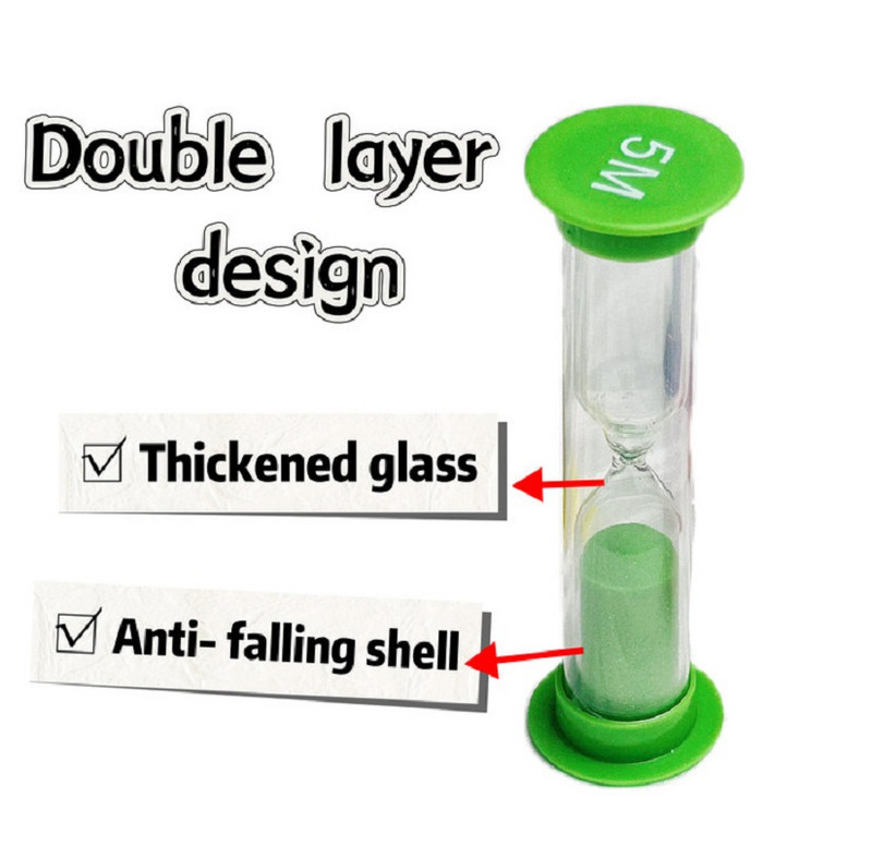 2/3/5/10 минути Цветен пясъчен часовник Пясъчен часовник Таймери Пясъчен таймер Таймер за душ Таймер за миене на зъби Детски домашни декори