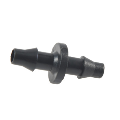 Двупосочен бодлив конектор 4/7 маркуч Двупосочен конектор за напояване за 4/7 мм маркуч за вода 50 бр. Фитинги за тръби за инструменти за напояване