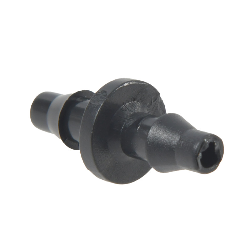 Двупосочен бодлив конектор 4/7 маркуч Двупосочен конектор за напояване за 4/7 мм маркуч за вода 50 бр. Фитинги за тръби за инструменти за напояване