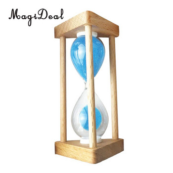 MagiDeal 1/3/5/10 минути 30/90 секунди Пясъчен часовник Пясъчен часовник Пясъчен таймер Кухненски часовник за готвене Коледен подарък Детска играчка