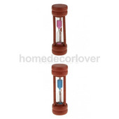 Кестеняво дърво Пясъчен часовник Таймер Четкане на зъби Терапия със специални нужди Математика Упражнение Пясъчен часовник 1,2,3,5 минути