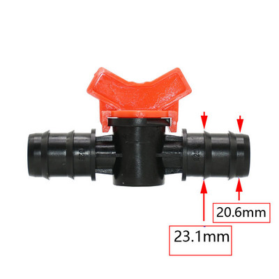 Tilkniisutus 4mm/8mm/10mm/12mm/14mm/16mm/19mm voolik Aiakraani niisutusklapp Kasutage veevoolikut Pe toru