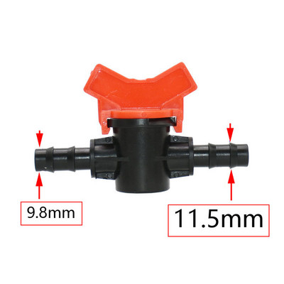 Tilkniisutus 4mm/8mm/10mm/12mm/14mm/16mm/19mm voolik Aiakraani niisutusklapp Kasutage veevoolikut Pe toru
