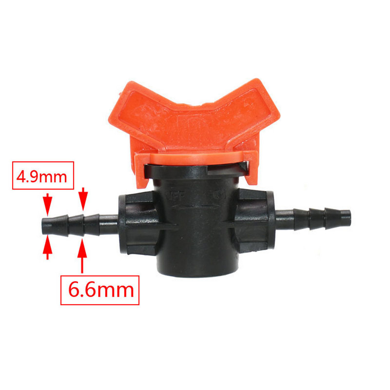Tilkniisutus 4mm/8mm/10mm/12mm/14mm/16mm/19mm voolik Aiakraani niisutusklapp Kasutage veevoolikut Pe toru