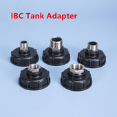1000L IBC tote tartály leeresztő adapter 304 rozsdamentes acél kifolyó szerelvények csere otthoni kert öntözés kapcsoló szerszám