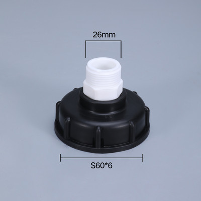 1000L IBC tote tartály leeresztő adapter 304 rozsdamentes acél kifolyó szerelvények csere otthoni kert öntözés kapcsoló szerszám