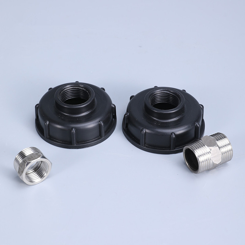 1000L IBC Tote Tank Адаптер за източване 304 неръждаема стомана Смяна на фитинги за напояване Домашна градина Превключвател за напояване