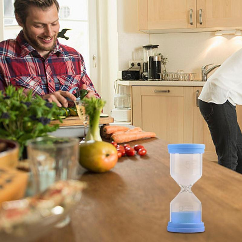 Пясъчен часовник 1/3/5/10 минути Пясъчен таймер Пясъчен часовник Настолен орнамент Пясъчен часовник Деца Детски подарък Декорация на дома