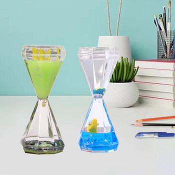 Χρονοδιακόπτης υγρής κλεψύδρας Sensory Toys Oil Timer Desk Decoration Liquid Motion Bubbler Timer για νήπια Δώρο διακοπών