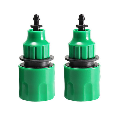 PENGLIU 2db 4/7mm 1/4" 8/11mm 3/8" Barb gyorscsatlakozó adapterrel Kerti tömlő csatlakozó üvegházi kerti öntözéshez