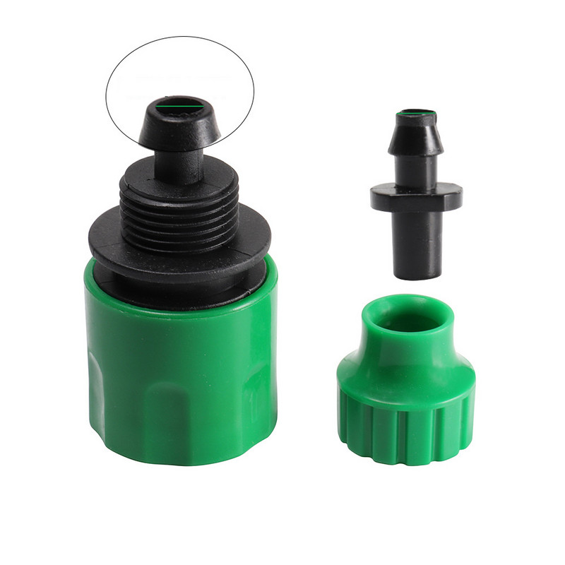 PENGLIU 2 бр. 4/7 мм 1/4` 8/11 мм 3/8` с адаптер за бързо свързване, съединител за градински маркуч за оранжерийно напояване