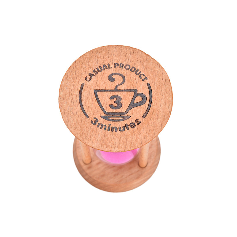 2021 Нова 3-минутна дървена рамка Пясъчен часовник Пясъчно стъкло Пясъчен часовник Домашна кухня Таймер Часовник Декор Подарък