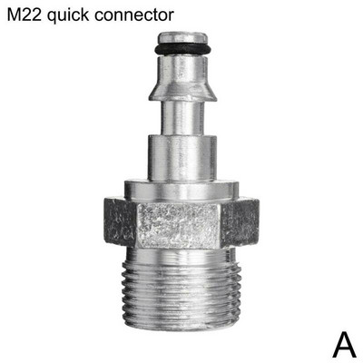 M14/M22 adapterhez Kiváló minőségű szórópisztoly-adapter gyorskioldó magasnyomású mosószerszám tömlő illesztés Lavor tömlőcsatlakozó tartozékhoz