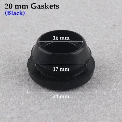 20db 16mm 20mm kötény Tömítések Tömítés Vízcsepp öntözőcső idomok Mezőgazdasági öntöző csatlakozók Hornyolt alátét