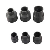 Πότισμα κήπου 20mm 25mm 32mm 40mm PVC Γκρι Ευθεία Σύνδεση Μείωσης Σύνδεσης Joint Water Tube Repair Adapter Εξαρτήματα ραφιών DIY