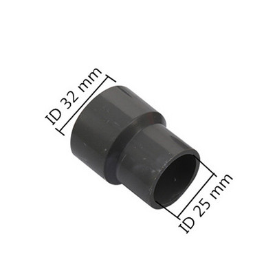 Πότισμα κήπου 20mm 25mm 32mm 40mm PVC Γκρι Ευθεία Σύνδεση Μείωσης Σύνδεσης Joint Water Tube Repair Adapter Εξαρτήματα ραφιών DIY