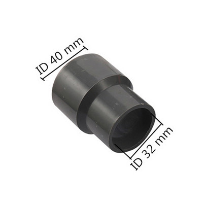 Πότισμα κήπου 20mm 25mm 32mm 40mm PVC Γκρι Ευθεία Σύνδεση Μείωσης Σύνδεσης Joint Water Tube Repair Adapter Εξαρτήματα ραφιών DIY
