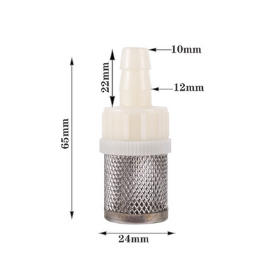Filtru plasă din oțel inoxidabil 6-20mm Pompă de apă pentru irigare de grădină Filtru furtun Filtru Pulverizator Pompă Filtru Filtru plasă