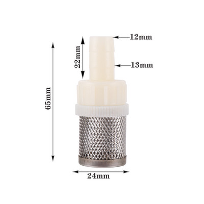 Filtru plasă din oțel inoxidabil 6-20mm Pompă de apă pentru irigare de grădină Filtru furtun Filtru Pulverizator Pompă Filtru Filtru plasă