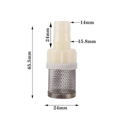 Filtru plasă din oțel inoxidabil 6-20mm Pompă de apă pentru irigare de grădină Filtru furtun Filtru Pulverizator Pompă Filtru Filtru plasă