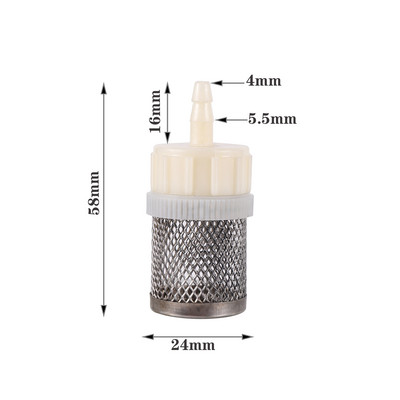 Filtru plasă din oțel inoxidabil 6-20mm Pompă de apă pentru irigare de grădină Filtru furtun Filtru Pulverizator Pompă Filtru Filtru plasă