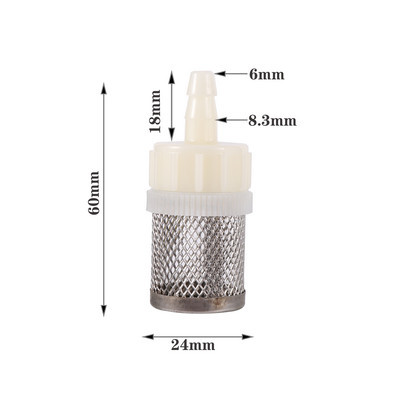 Filtru plasă din oțel inoxidabil 6-20mm Pompă de apă pentru irigare de grădină Filtru furtun Filtru Pulverizator Pompă Filtru Filtru plasă