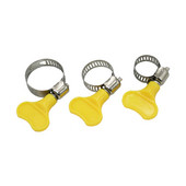 Задържаща яка за маркуч 8 мм/10 мм/11 мм/12 мм/16 мм/20 мм/25 мм Регулируема дръжка за яка за градински маркуч Адаптер против проливане 5 бр.