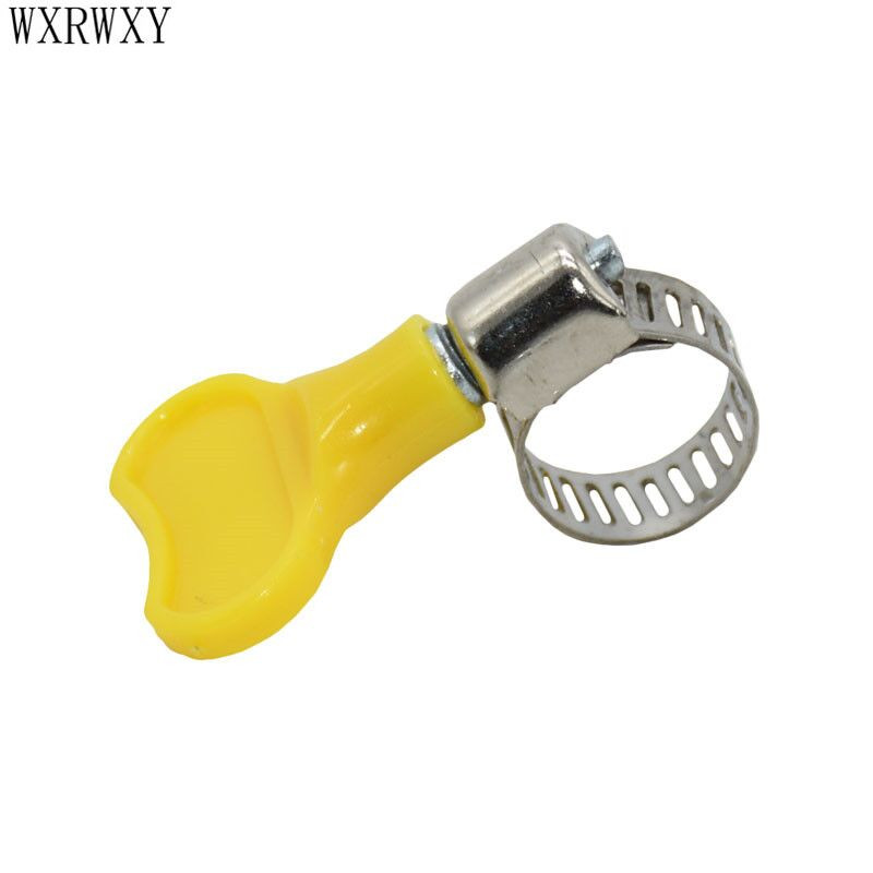 Задържаща яка за маркуч 8 мм/10 мм/11 мм/12 мм/16 мм/20 мм/25 мм Регулируема дръжка за яка за градински маркуч Адаптер против проливане 5 бр.