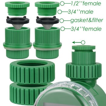 3/4-инчов конектор за кран, ремонт, подмяна, автоматичен LCD дисплей, таймер за поливане, иригатор, електронен контролер за напояване на градината